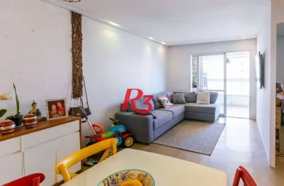 Apartamento com 3 dormitórios, 92 m² - venda por r$ 790.000,00 ou aluguel por r$ 5.800,00/mês - ponta da praia - santos/sp
