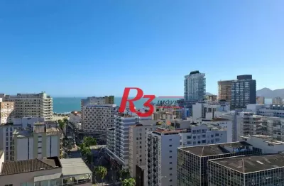 Apartamento com 2 dormitórios à venda, 97 m² por r$ 1.420.000,00 - gonzaga - santos/sp