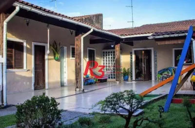Casa com 3 dormitórios à venda, 120 m² por r$ 700.000,00 - vilamar - praia grande/sp