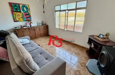 Apartamento com 2 dormitórios à venda, 85 m² por r$ 280.000,00 - macuco - santos/sp