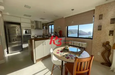 Flat à venda, 85 m² por r$ 1.100.000,00 - ponta da praia - santos/sp