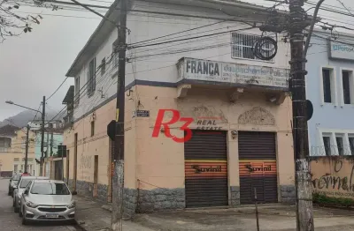 Prédio, 351 m² - venda por r$ 1.600.000,00 ou aluguel por r$ 8.750,00 - vila belmiro - santos/sp