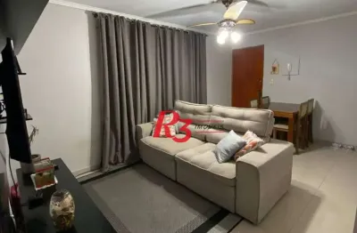 Apartamento à venda, 69 m² por r$ 320.000,00 - aparecida - santos/sp