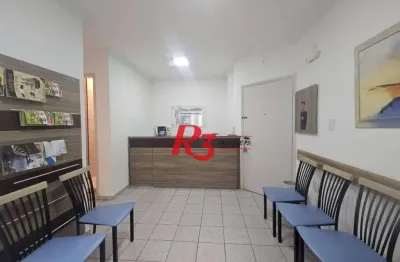 Sala para alugar, 68 m² por r$ 3.200,00/mês - campo grande - santos/sp