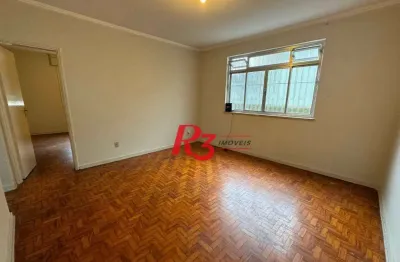 Apartamento com 3 dormitórios para alugar, 100 m² por r$ 3.600,02/mês - embaré - santos/sp