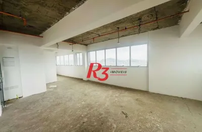 Sala para alugar, 47 m² por r$ 13.000,00/mês - ponta da praia - santos/sp