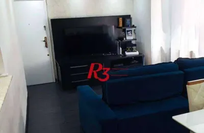 Apartamento à venda, 83 m² por r$ 470.000,00 - encruzilhada - santos/sp