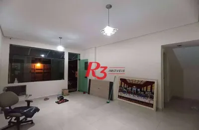 Casa com 2 dormitórios para alugar, 180 m² por r$ 5.000,00/mês - marapé - santos/sp