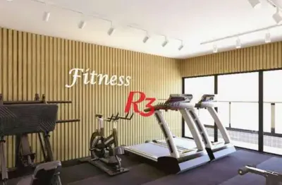 Apartamento com 2 dormitórios à venda, 70 m² por R$ 722.010,00 - José Menino - Santos/SP