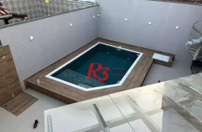 Casa com 4 dormitórios à venda, 212 m² por r$ 2.590.000,00 - canto do forte - praia grande/sp