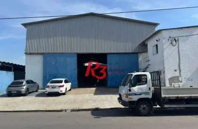 Galpão para alugar, 900 m² por r$ 18.000,00/mês - parque são vicente - são vicente/sp