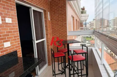 Apartamento com 2 dormitórios à venda, 55 m² por r$ 530.000,00 - vila guilhermina - praia grande/sp