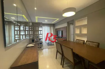 Apartamento à venda, 114 m² por r$ 1.550.000,00 - pompéia - santos/sp