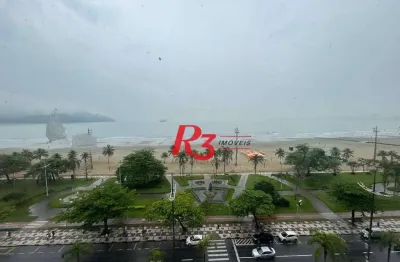 Apartamento com 3 dormitórios à venda, 150 m² por r$ 1.700.000,00 - boqueirão - santos/sp