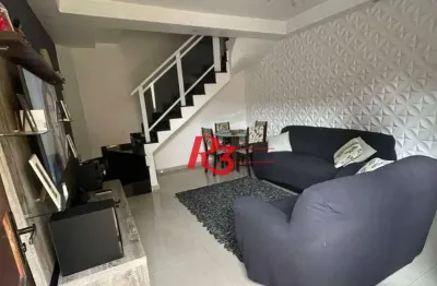 Casa com 2 dormitórios à venda, 80 m² por r$ 426.000,00 - vila nossa senhora de fátima - são vicente/sp