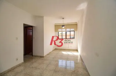 Apartamento com 2 dormitórios à venda, 105 m² por r$ 450.000,00 - embaré - santos/sp