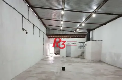 Galpão, 210 m² - venda por r$ 690.000,00 ou aluguel por r$ 4.755,00/mês - cidade naútica - são vicente/sp