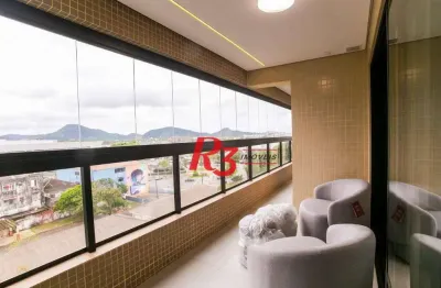 Apartamento com 2 dormitórios à venda, 65 m² por r$ 895.000,00 - ponta da praia - santos/sp