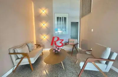 Apartamento com 3 dormitórios à venda, 168 m² por r$ 750.000,00 - itararé - são vicente/sp