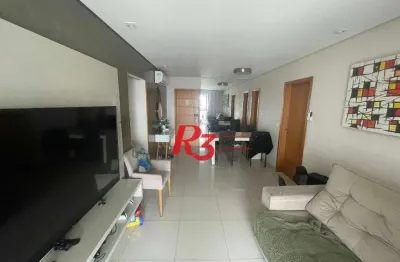 Apartamento com 3 dormitórios, 129 m² - venda por r$ 2.235.000,00 ou aluguel por r$ 12.105,00/mês - aparecida - santos/sp