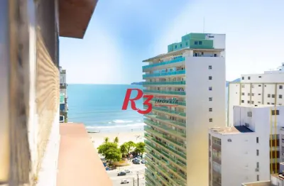 Apartamento para alugar, 130 m² por r$ 4.200,02/mês - embaré - santos/sp