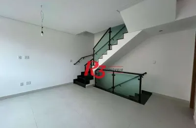 Casa com 2 dormitórios à venda, 90 m² por R$ 720.000,00 - Marapé - Santos/SP