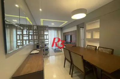 Apartamento à venda, 114 m² por r$ 1.550.000,00 - pompéia - santos/sp