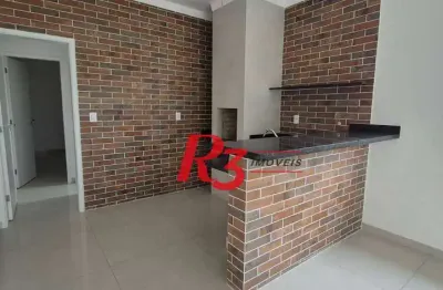Casa com 3 dormitórios à venda, 155 m² por r$ 1.300.000,00 - embaré - santos/sp