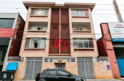Apartamento com 2 dormitórios à venda, 90 m² por r$ 300.000,00 - macuco - santos/sp