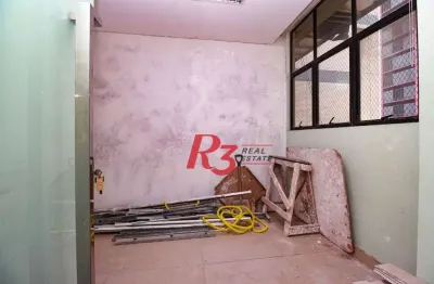 Sala para alugar, 90 m² por r$ 3.600,00/mês - centro - santos/sp