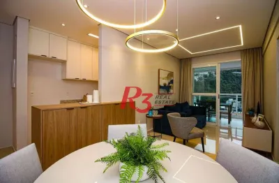 Apartamento à venda, 76 m² por r$ 1.176.200,00 - josé menino - santos/sp