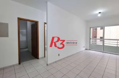 Apartamento com 1 dormitório à venda, 52 m² por r$ 380.000,00 - encruzilhada - santos/sp