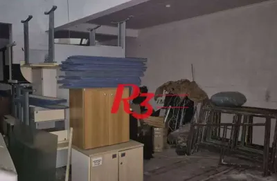 Loja para alugar, 120 m² por r$ 4.000,02/mês - centro - santos/sp