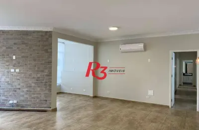 Apartamento à venda, 160 m² por r$ 910.000,00 - gonzaga - santos/sp