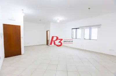 Sala para alugar, 48 m² por R$ 3.000,00/mês - Vila Mathias - Santos/SP