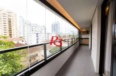 Apartamento com 1 dormitório à venda, 57 m² por r$ 850.000,00 - ponta da praia - santos/sp