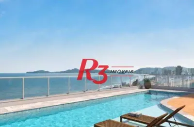 Apartamento com 2 dormitórios à venda, 92 m² por r$ 1.850.000,00 - embaré - santos/sp