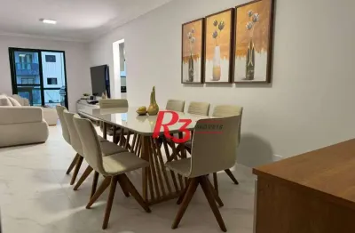 Apartamento com 3 dormitórios à venda, 103 m² por r$ 750.000,00 - canto do forte - praia grande/sp