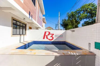 Sobrado com 3 dormitórios à venda, 140 m² por r$ 1.510.000,00 - vila belmiro - santos/sp