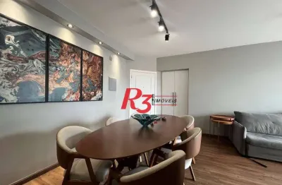 Apartamento com 3 dormitórios à venda, 84 m² por R$ 830.000,00 - Marapé - Santos/SP