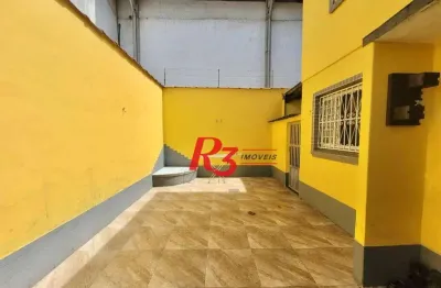Casa com 2 dormitórios à venda, 80 m² por r$ 430.000,00 - macuco - santos/sp