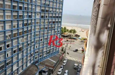 Apartamento com 2 dormitórios à venda, 55 m² por r$ 352.000,00 - itararé - são vicente/sp
