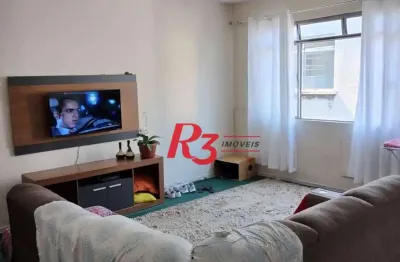 Apartamento com 3 dormitórios à venda, 69 m² por r$ 380.000,00 - boqueirão - santos/sp