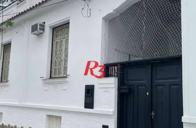 Casa com 2 dormitórios à venda, 90 m² por r$ 610.000,00 - campo grande - santos/sp