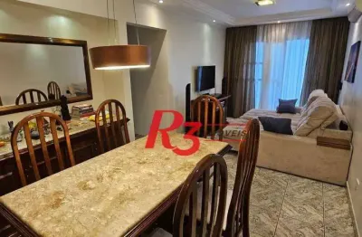 Apartamento com 2 dormitórios à venda, 112 m² por r$ 583.000,00 - itararé - são vicente/sp