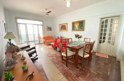 Apartamento com 3 dormitórios, 134 m² - venda por r$ 700.000,00 ou aluguel por r$ 6.270,00/mês - itararé - são vicente/sp