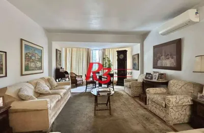 Apartamento com 4 dormitórios, 224 m² - venda por R$ 1.300.000,00 ou aluguel por R$ 11.000,00/mês - Gonzaga - Santos/SP