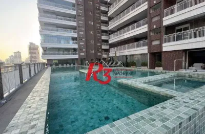 Apartamento com 3 dormitórios à venda, 121 m² por r$ 1.250.000,00 - canto do forte - praia grande/sp