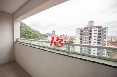 Apartamento com 2 dormitórios à venda, 55 m² por r$ 570.000,00 - marapé - santos/sp