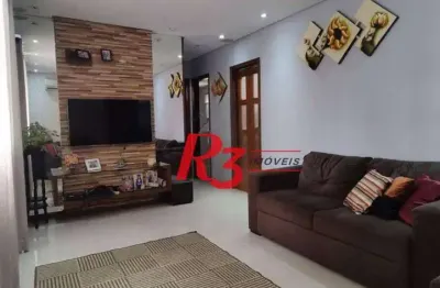 Apartamento com 2 dormitórios à venda, 93 m² por r$ 480.000,00 - estuário - santos/sp